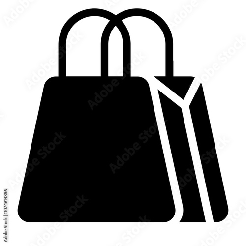 Shopping bag Solid Icon