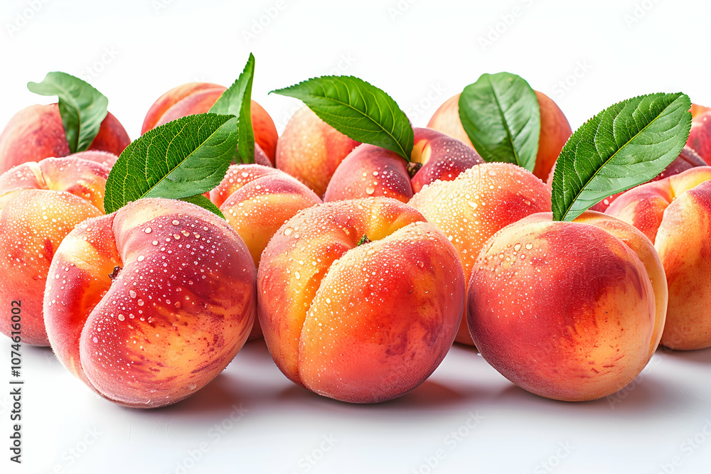 fruit set isolated on white background fruit set isolated on white background