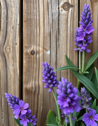 blue hyacinth flowers