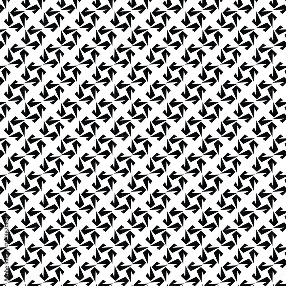 Black and white vector seamless pattern with small diamonds , star shapes ,rhombuses .Abstract black and white geometric texture .Simple minimal wide repeat background . Black and white vector seamless pattern with small diamonds , star shapes ,rhombuses .Abstract black and white geometric texture .Simple minimal wide repeat background .
