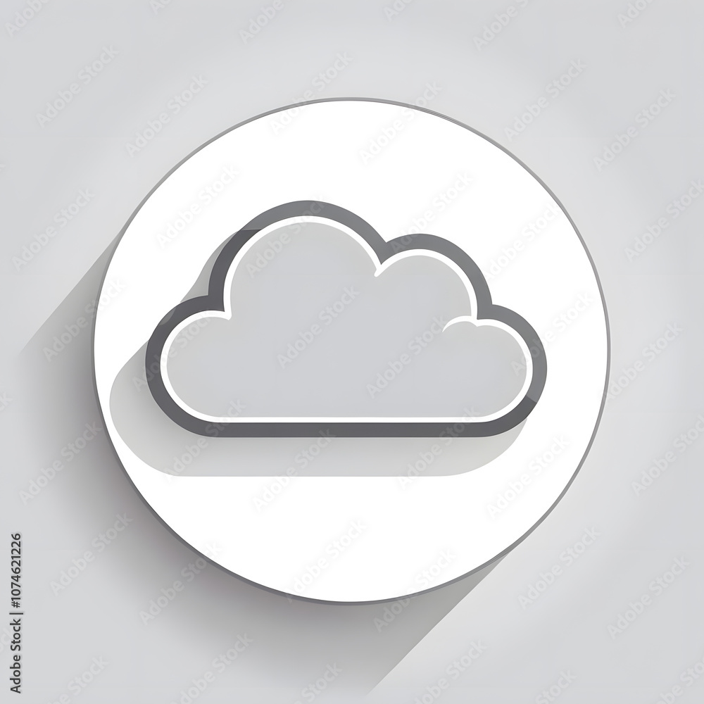 cloud computing icon cloud computing icon