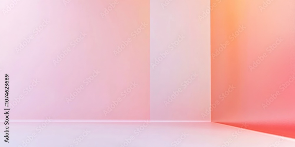 Vibrant Abstract Background with Peach and Pink Gradient for Design Vibrant Abstract Background with Peach and Pink Gradient for Design