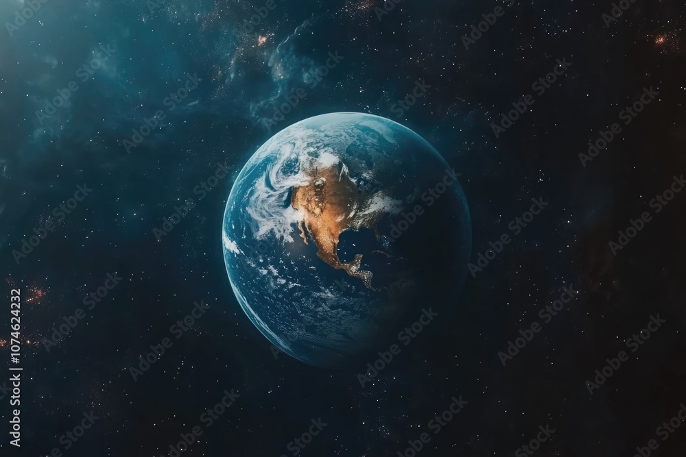 Fototapeta premium Earth from Space