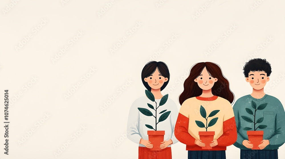 Engaging Community Efforts in Tree Planting to Foster Environmental Awareness and Unity. Sustainability Mindset Concept Engaging Community Efforts in Tree Planting to Foster Environmental Awareness and Unity. Sustainability Mindset Concept