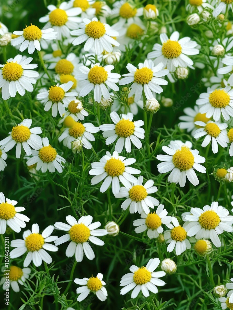 White flowers with yellow centers White flowers with yellow centers