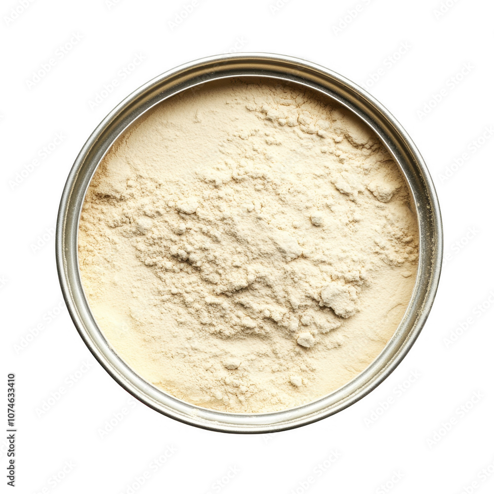 Powdery Substance in a Container Powdery Substance in a Container