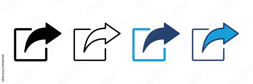 Share icon vector. Sharing vector icon Share icon vector. Sharing vector icon