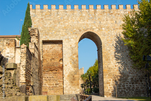 The Albarranas towers of Talavera de la Reina are historic defensive structures that were part of the city's wall system. These towers, built mainly in the 14th century photo