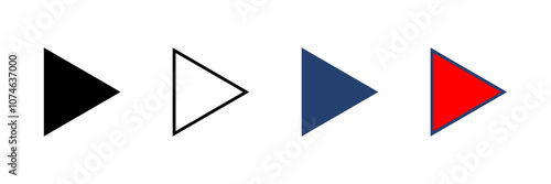 Free Download Play Icon vector. Play button vector icon - GFXLoad