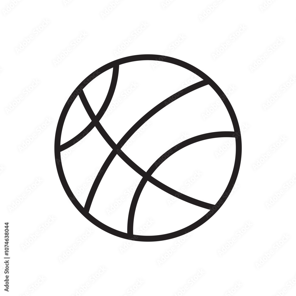 basketball icon. Simple vector sign. basketball icon. Simple vector sign.