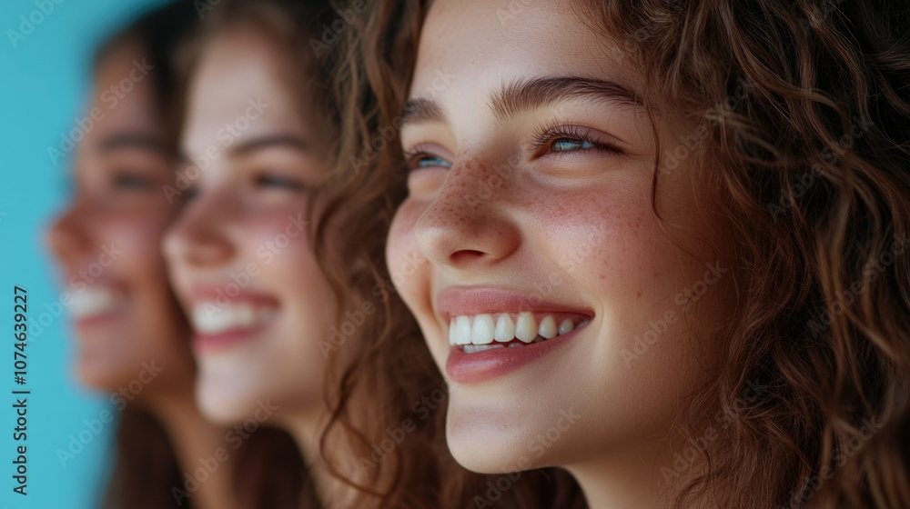 Fototapeta premium Radiant Smiles
