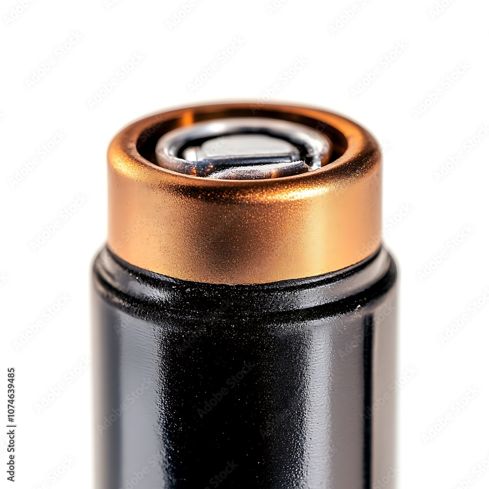 Battery isolated on a white background Battery isolated on a white background