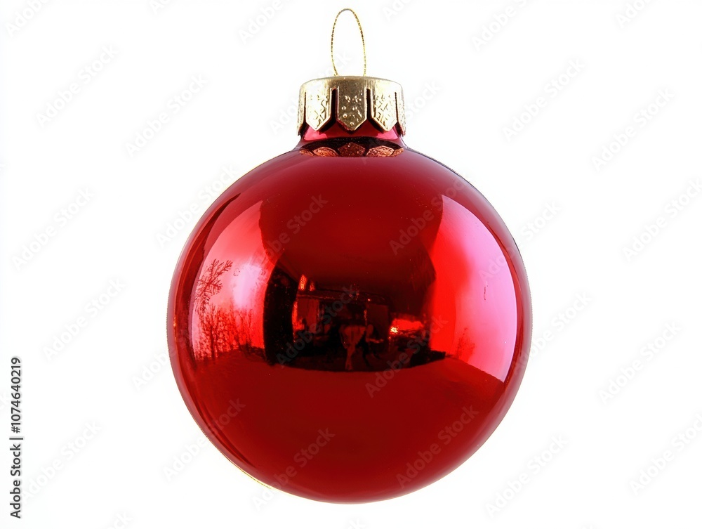 Christmas bauble on white background. Christmas bauble on white background.