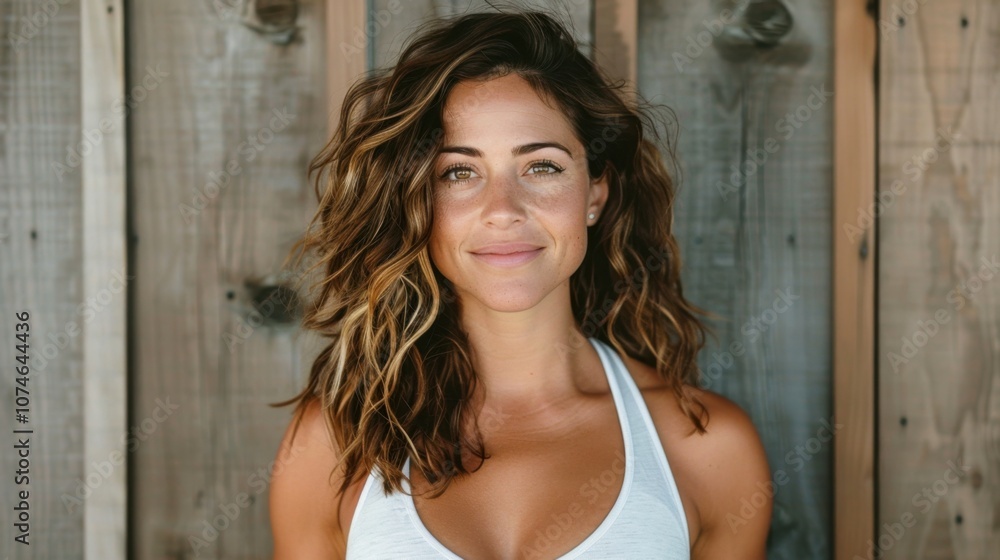 Fototapeta premium Fitness Advocate: A passionate promoter of fitness and nutrition, sharing tips, healthy recipes, and motivation to inspire others on their path to better health and wellness. 