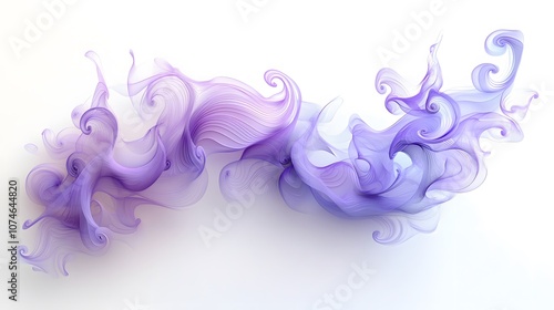 Abstract Purple Swirls.