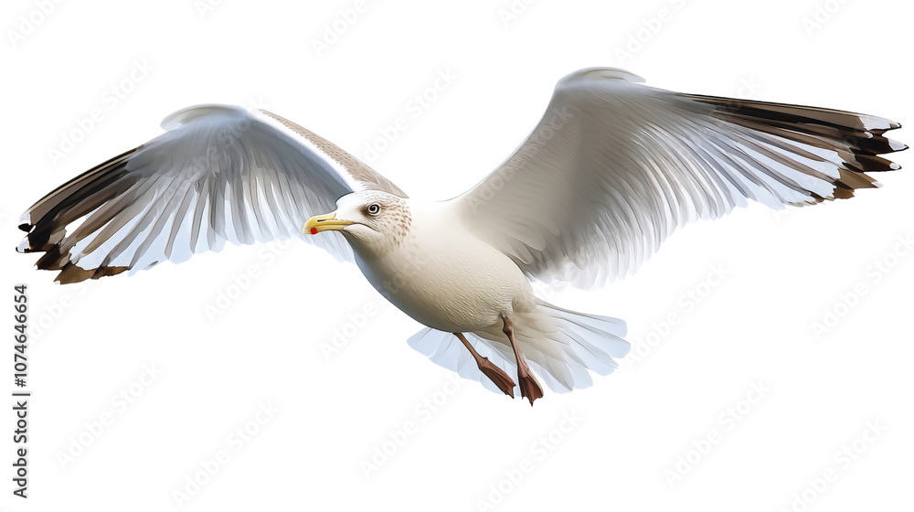 Fototapeta premium Seagull flying