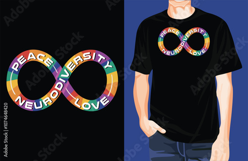 Neuro diversity t-shirt design