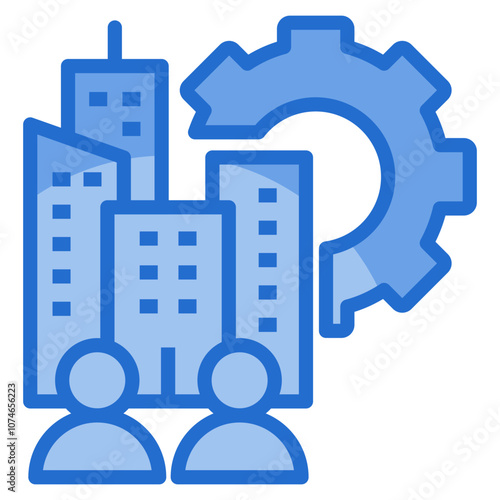 Corporate Governance Icon For Design Element