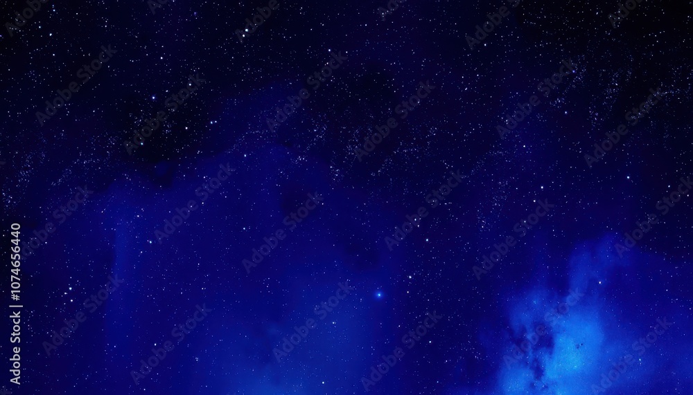 Fototapeta premium starry night sky with a lone tree and a lone bench