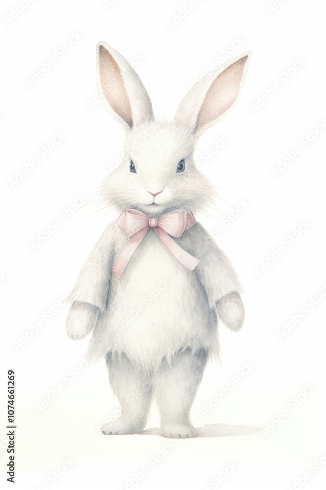 Rabbit christmas drawing rodent animal. Rabbit christmas drawing rodent animal.