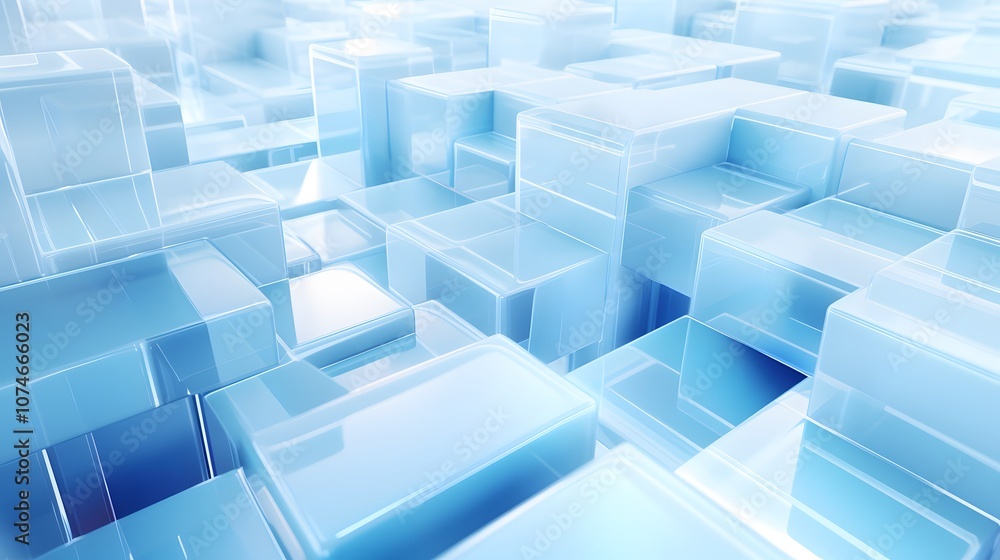 3d rendering of white and blue abstract geometric background. Scene for advertising, technology, showcase, banner, game, sport, cosmetic, business, metaverse. Sci-Fi Illustration. Product display 3d rendering of white and blue abstract geometric background. Scene for advertising, technology, showcase, banner, game, sport, cosmetic, business, metaverse. Sci-Fi Illustration. Product display