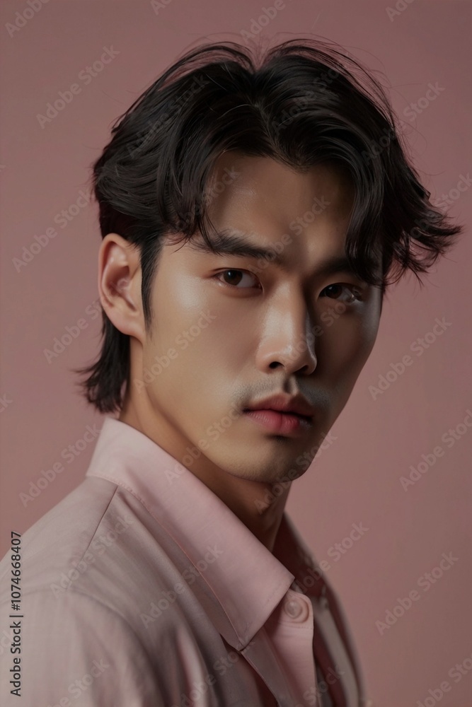 A handsome Korean guy A handsome Korean guy