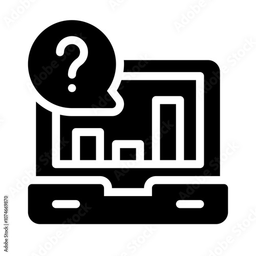 Icon Trending With Style Glyph