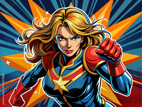 pop-art-comic-book-style-super-heroine-punching.