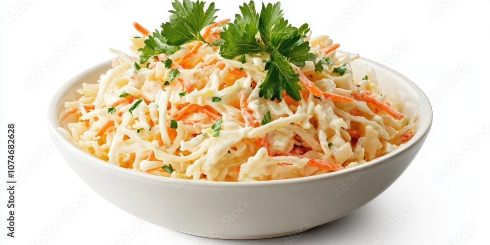 A bowl of pasta salad featuring shells, carrots, parsley, and cheese. A healthy meal for lunch or dinner. A bowl of pasta salad featuring shells, carrots, parsley, and cheese. A healthy meal for lunch or dinner.