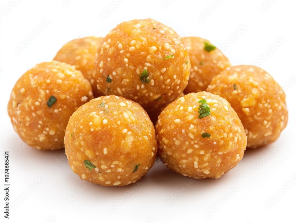 A cluster of honeyed almond balls with lemon zest, offering a delightful burst of flavor and texture. A cluster of honeyed almond balls with lemon zest, offering a delightful burst of flavor and texture.