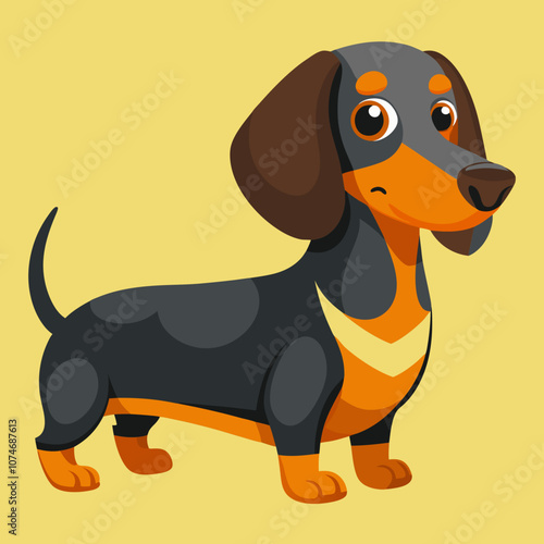 dachshund dog cartoon