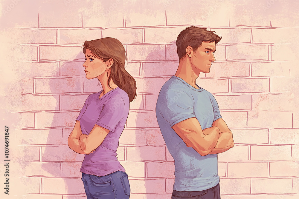 Marital Spite, Conflict or Fight between Partners, Lovers or Spouses Marital Spite, Conflict or Fight between Partners, Lovers or Spouses