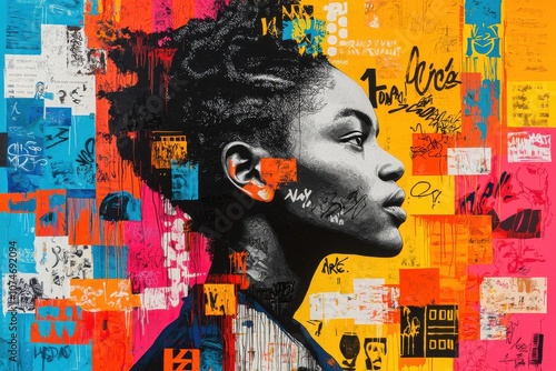 Wallpaper Mural Urban street transforms into canvas of change graffiti revolution for a new era Torontodigital.ca