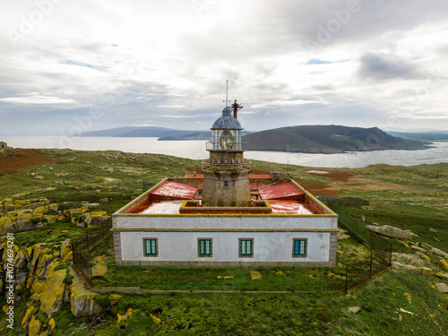 Faro de las Islas Sisargas en Malpica A Coruña Galicia