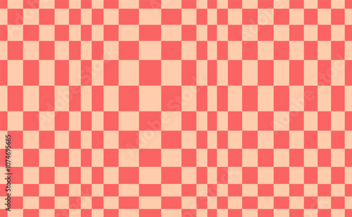 Psychedelic checkerboard poster