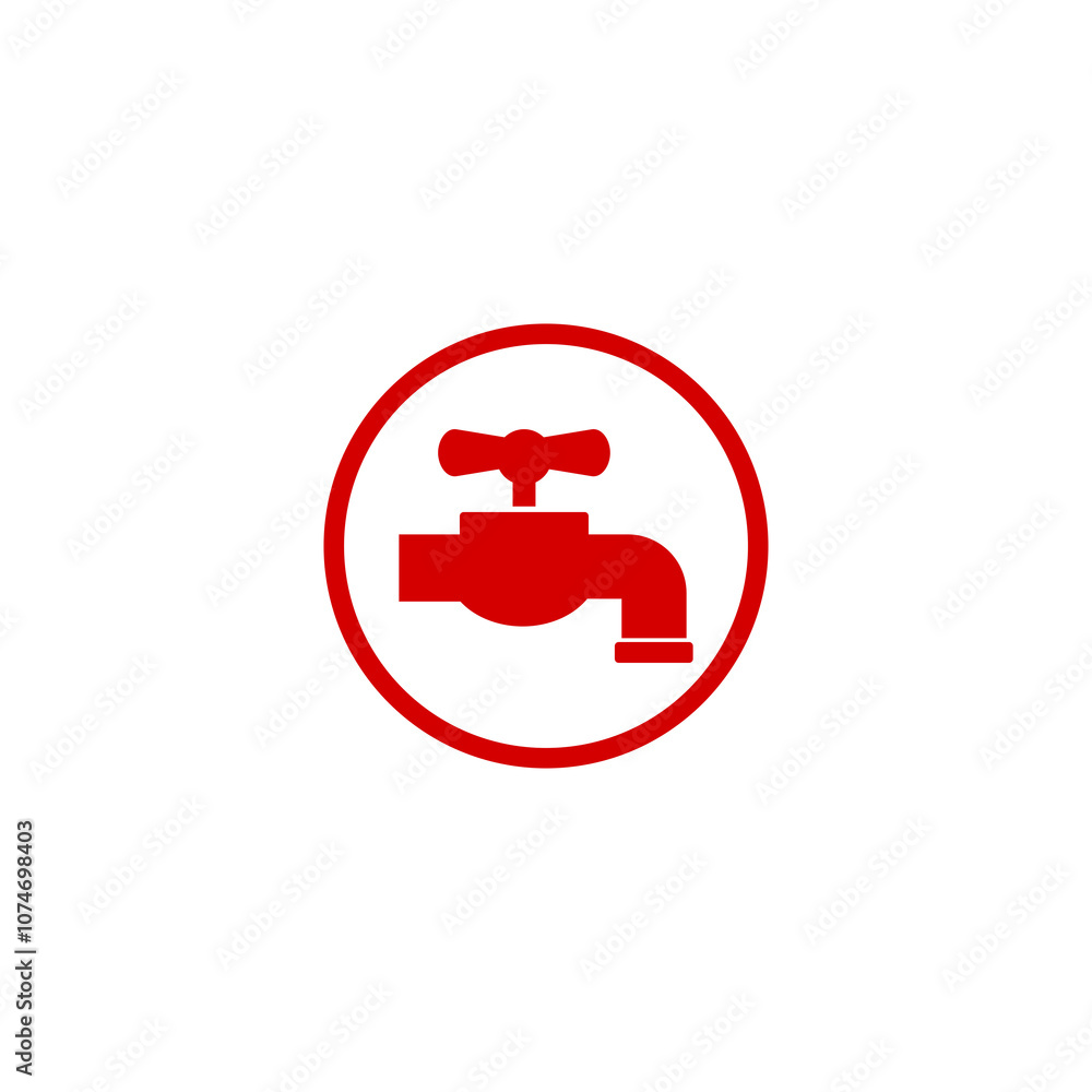 Faucet icon isolated on transparent background Faucet icon isolated on transparent background