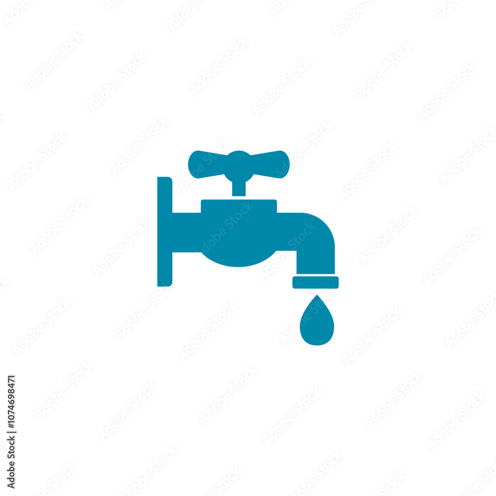 Faucet icon isolated on transparent background Faucet icon isolated on transparent background