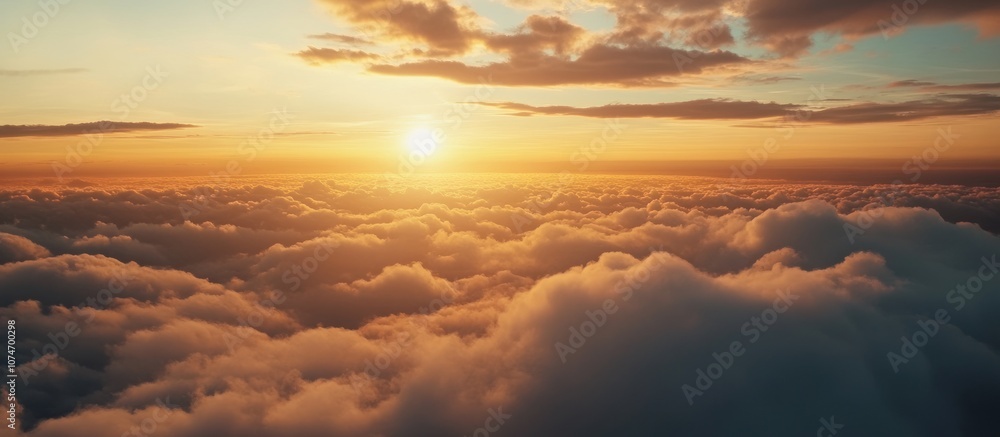 Sunset Above the Clouds Sunset Above the Clouds