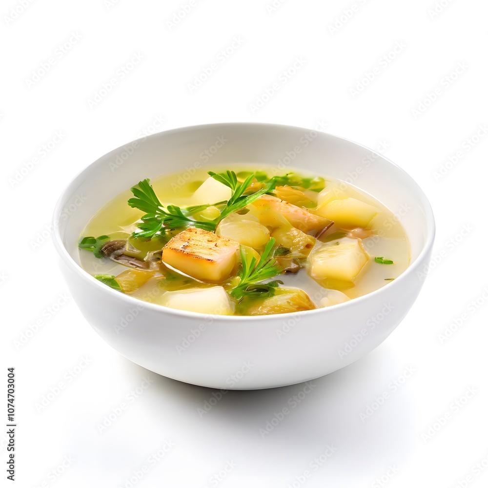 healthy sea food dish cuisine isolated on white background healthy sea food dish cuisine isolated on white background