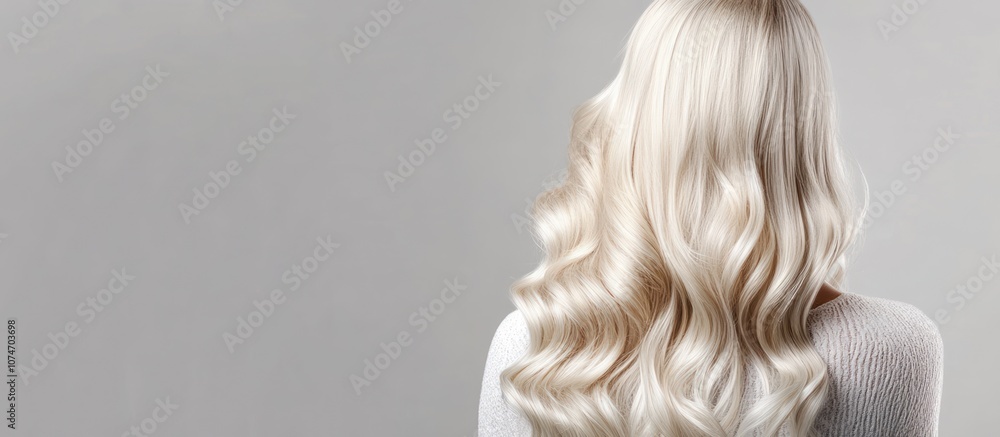 Fototapeta premium Beautiful Blonde Hair
