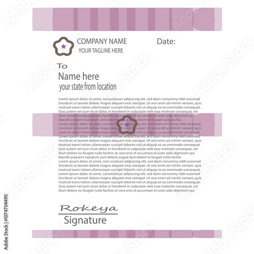 Elegant Letterhead Design Professional Modern amp Customizable