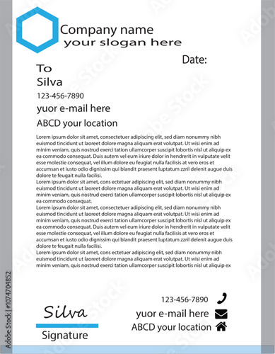 Elegant Letterhead Design Professional Modern amp Customizable