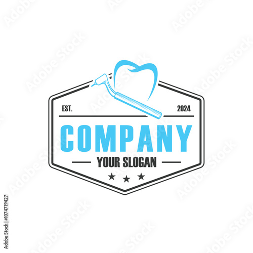 dental logo , dentist logo vector