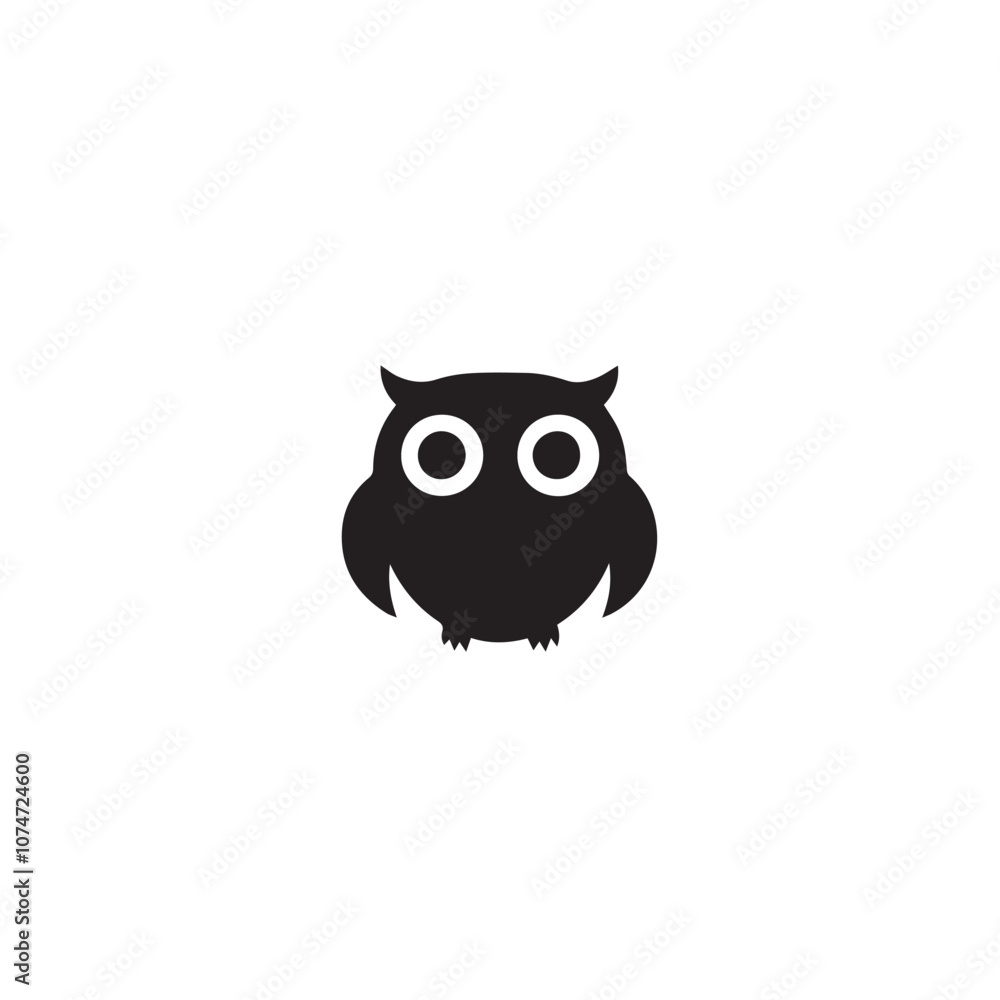 Owl In cartoon, hand-drawn flat style. image for social media, websites and UI. Isolated 2D vector design in logo, icon, sketch style, simple line vector, single color. AI Generative Art. Owl In cartoon, hand-drawn flat style. image for social media, websites and UI. Isolated 2D vector design in logo, icon, sketch style, simple line vector, single color. AI Generative Art.