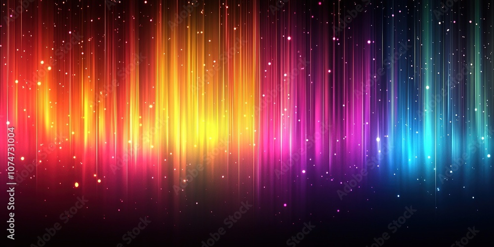 Vibrant Abstract Rainbow Color Background with Vertical Stripes and Glowing Lights – A Stunning Vector Design for Creative and Modern Visuals Vibrant Abstract Rainbow Color Background with Vertical Stripes and Glowing Lights – A Stunning Vector Design for Creative and Modern Visuals