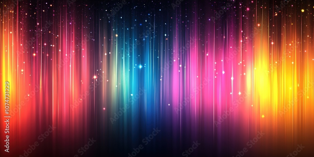 Vibrant Abstract Rainbow Color Background with Vertical Stripes and Glowing Lights – A Stunning Vector Design for Creative and Modern Visuals Vibrant Abstract Rainbow Color Background with Vertical Stripes and Glowing Lights – A Stunning Vector Design for Creative and Modern Visuals