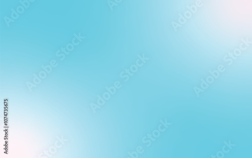 Light blue gradient abstract banner background