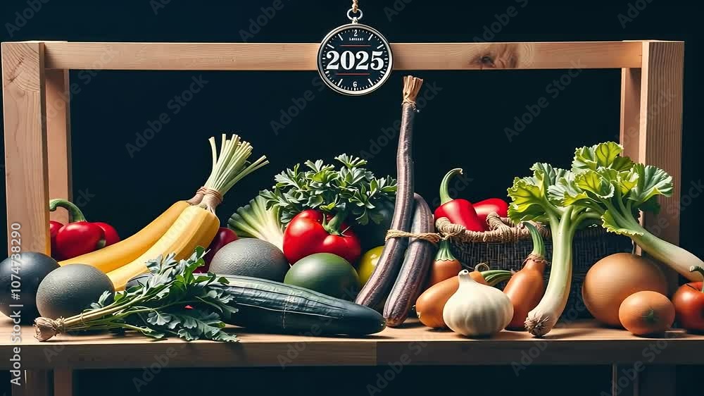 New Year 2025 Vegetable Library