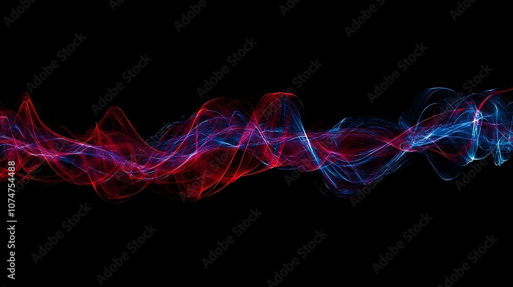 Abstract Colorful Wave Design Abstract Colorful Wave Design