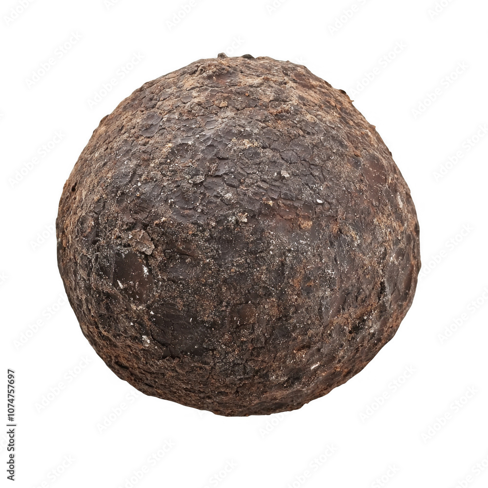 Mysterious Spherical Rock Formation in Vast Landscape Mysterious Spherical Rock Formation in Vast Landscape